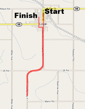 10K Course Map